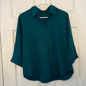 Uniqlo Teal Women's Top